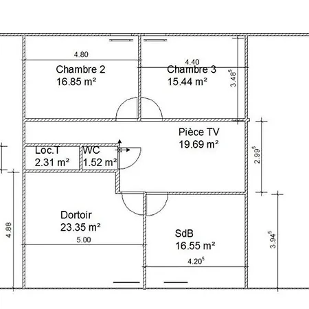 Сasa de vacaciones La Ferme Du Nol *